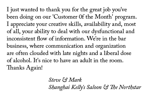 Juliana provided an excellent end product in a short period of time. She was given very little direction but took the concept and ran with it...